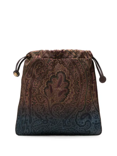 ETRO paisley-print drawstring tote bag