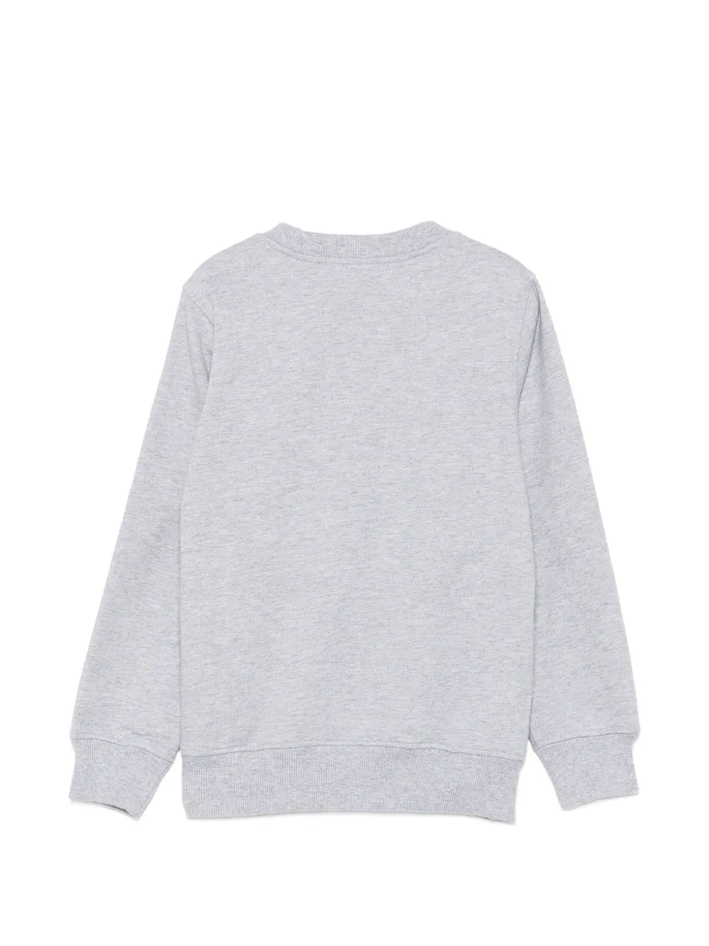 Moschino Kids Sweater met logoprint Grijs
