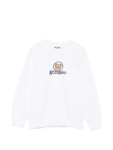 Moschino Kids logo-print sweatshirt
