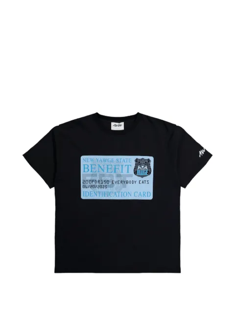 AWGE camiseta con estampado gráfico