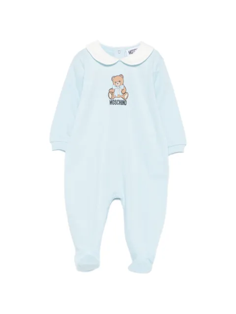 Moschino Kids logo-print pajamas