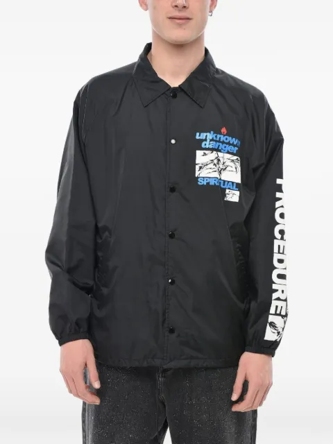 SAINT MXXXXXX graphic-print logo-print jacket