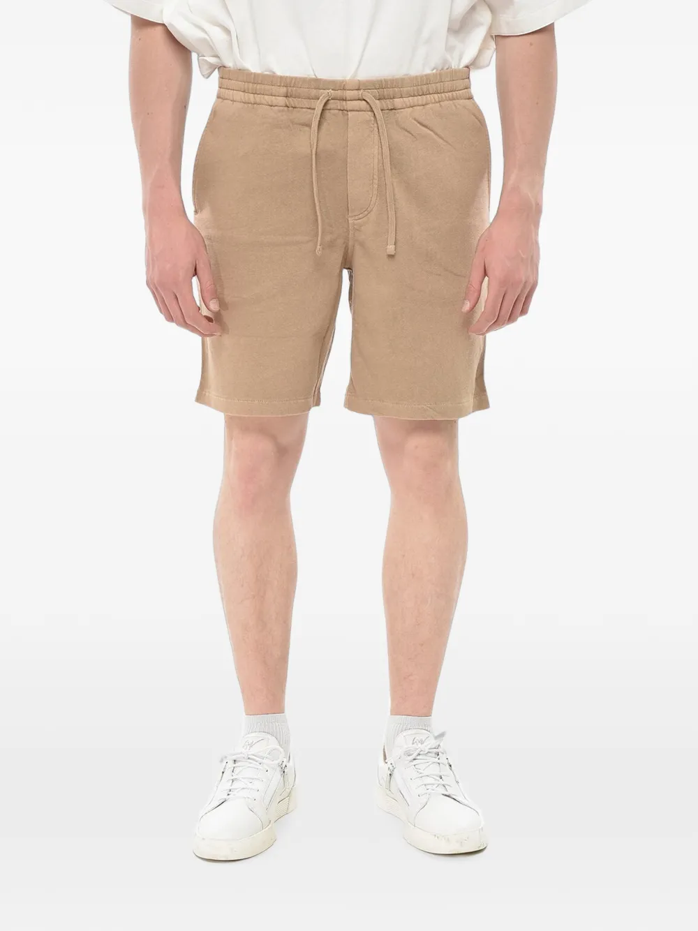 Polo Ralph Lauren logo-embroidered drawstring shorts - Nude