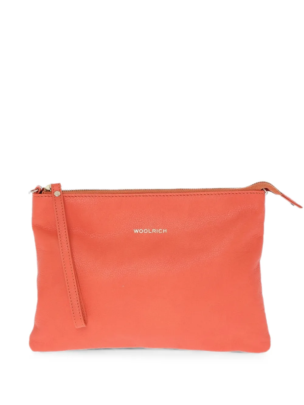 Woolrich hammered leather shoulder bag - Rot