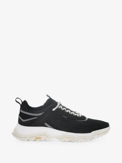 Woolrich perforated suede-trim sneakers