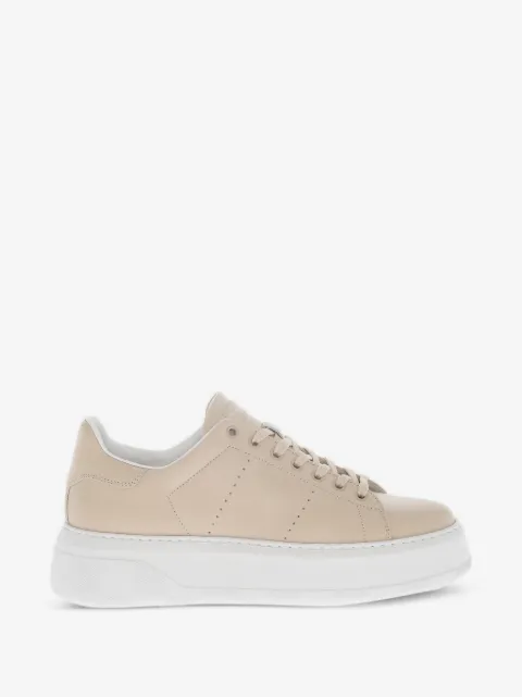 Woolrich low-top leather sneakers