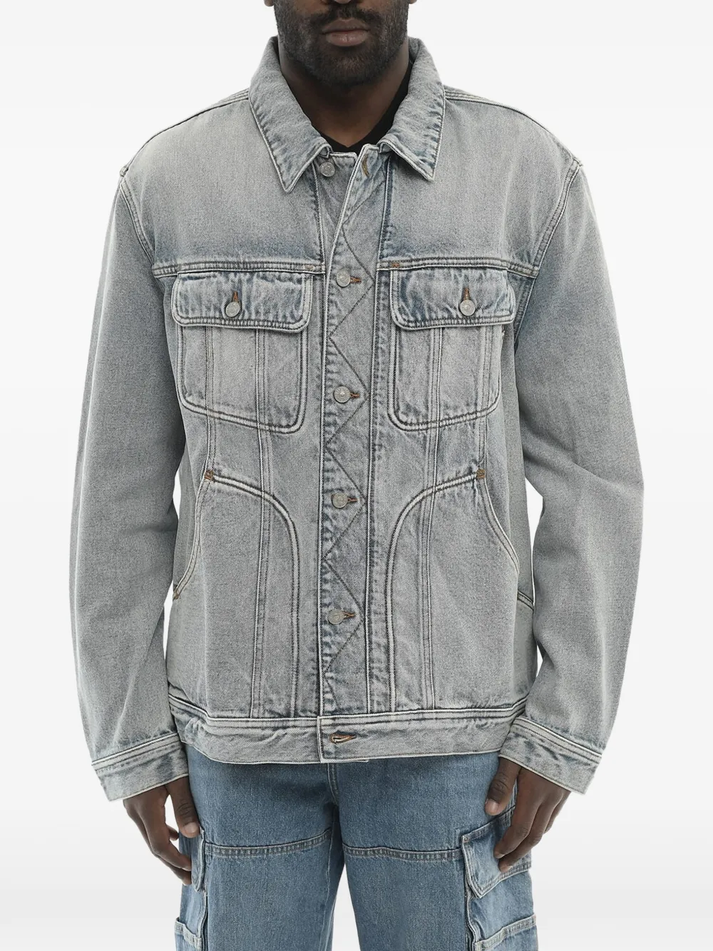 Diesel Library D-Riley denim jacket - Blau