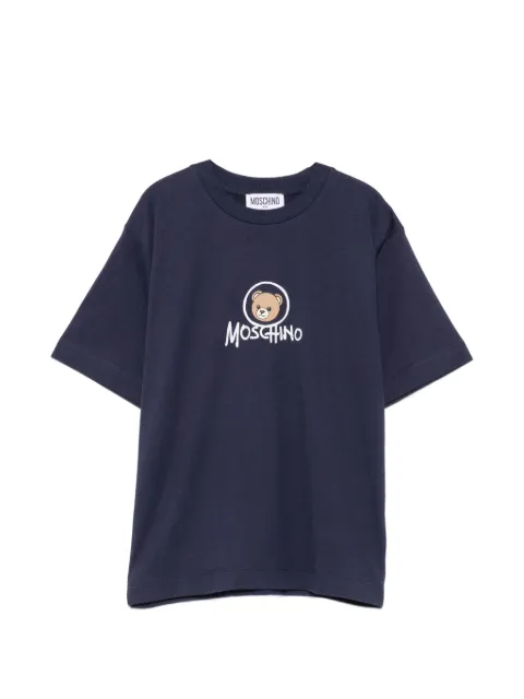 Moschino Kids T-shirt med bamsetryk
