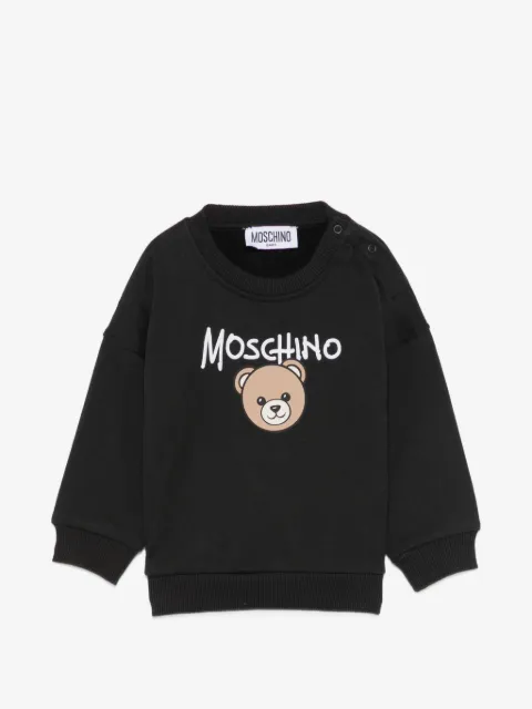 Moschino Kids logo-print sweatshirt