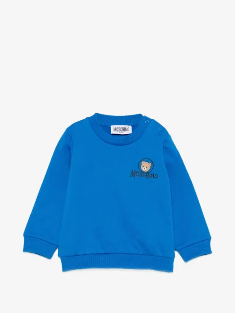 Moschino Kids sudadera con motivo Teddy Bear