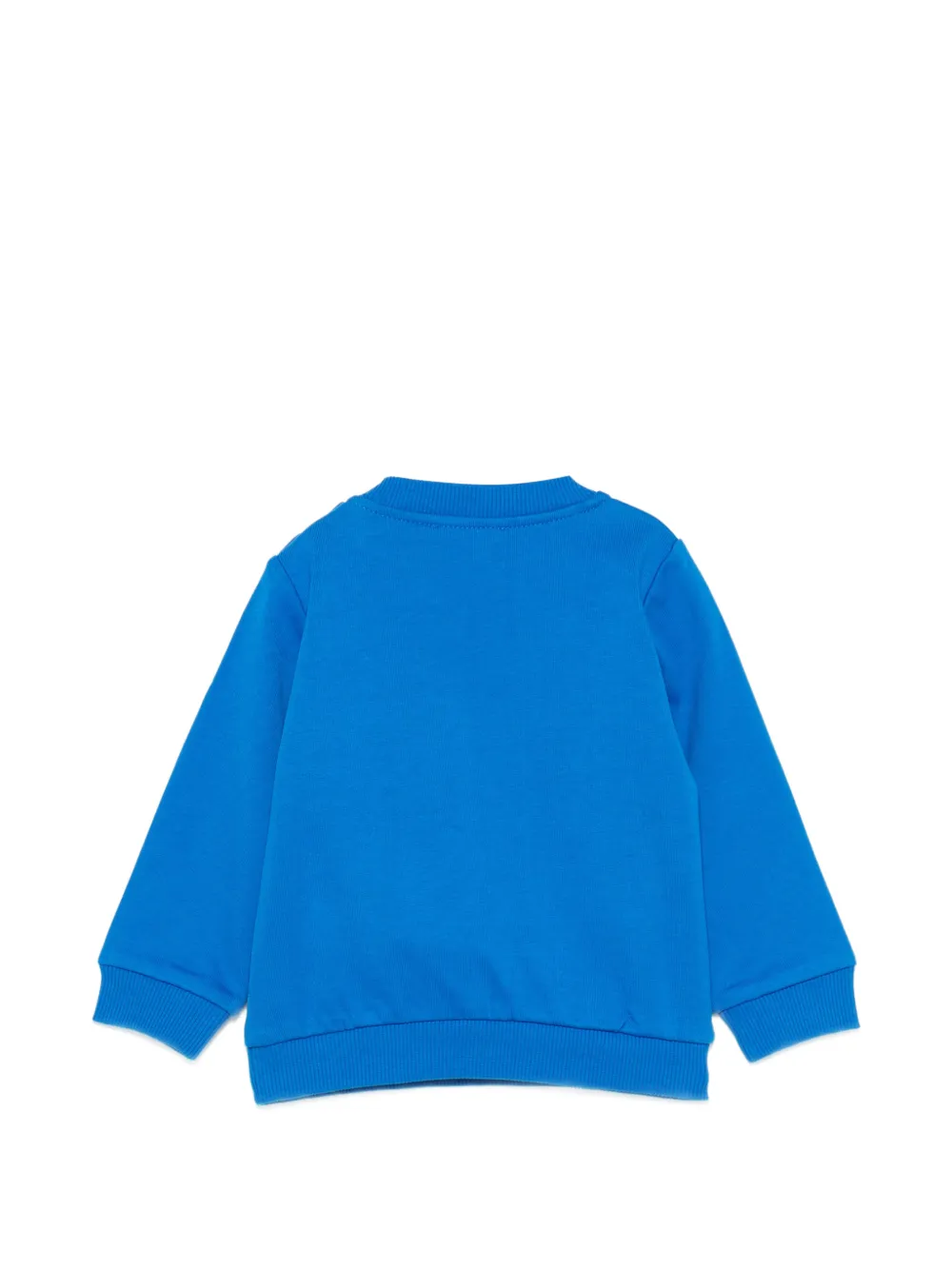 Moschino Kids Sweater met teddybeerprint Blauw