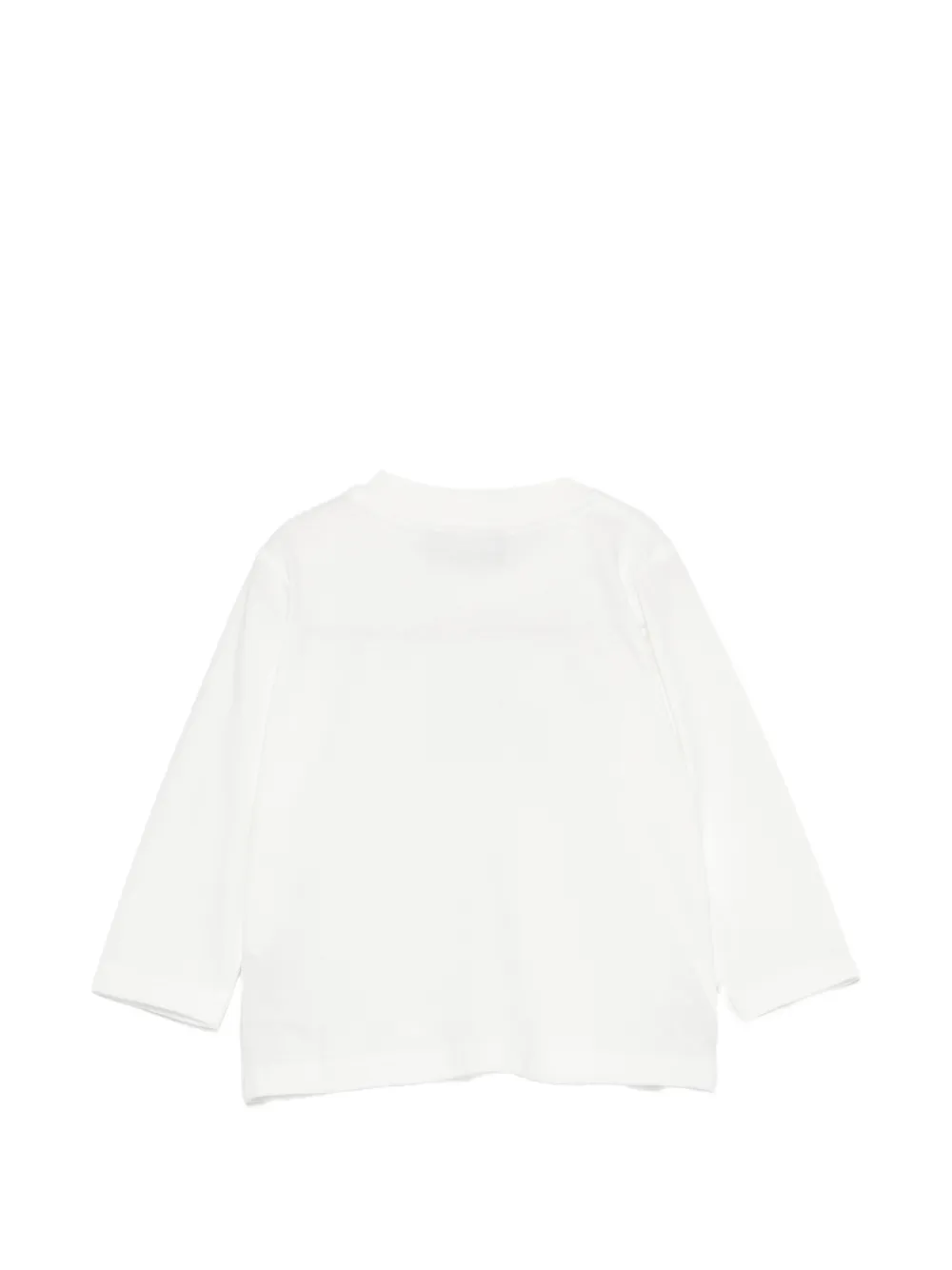 Moschino Kids T-shirt met logoprint Wit