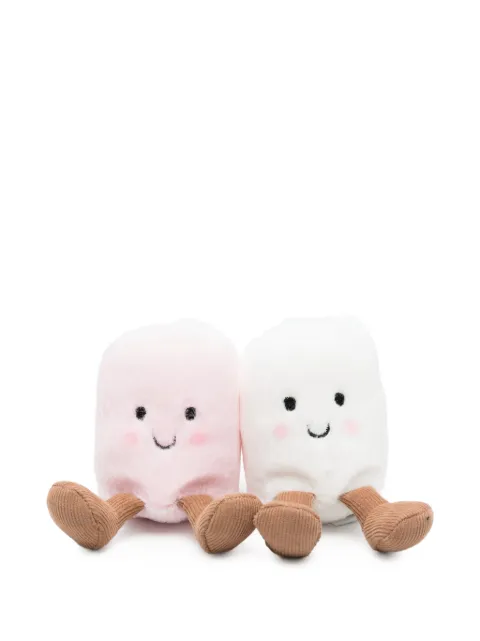 Jellycat juguetes de malvavisco rosa y blanco
