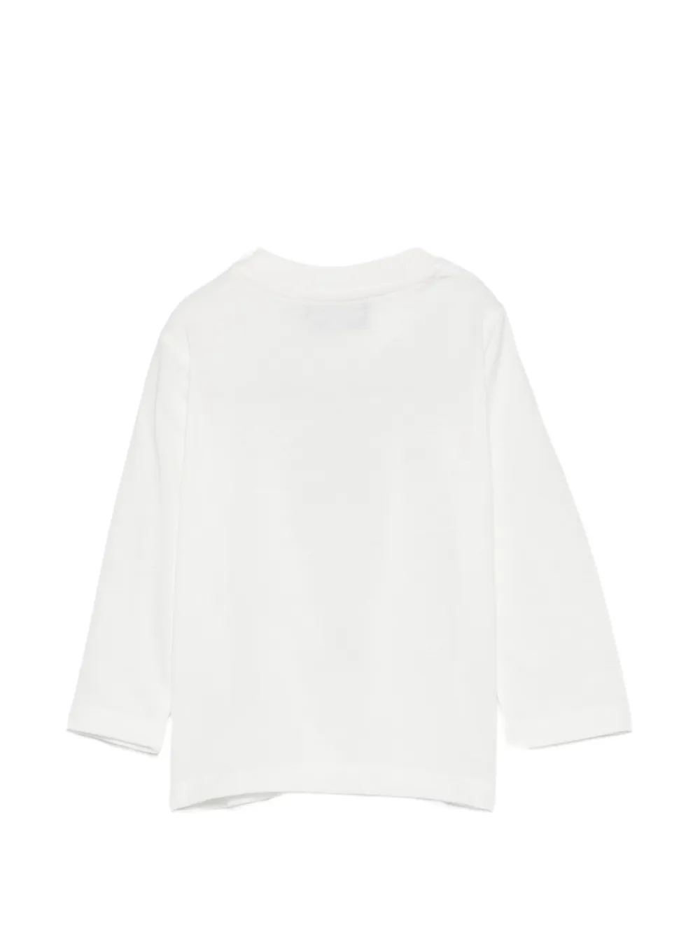 Moschino Kids T-shirt met lange mouwen Wit