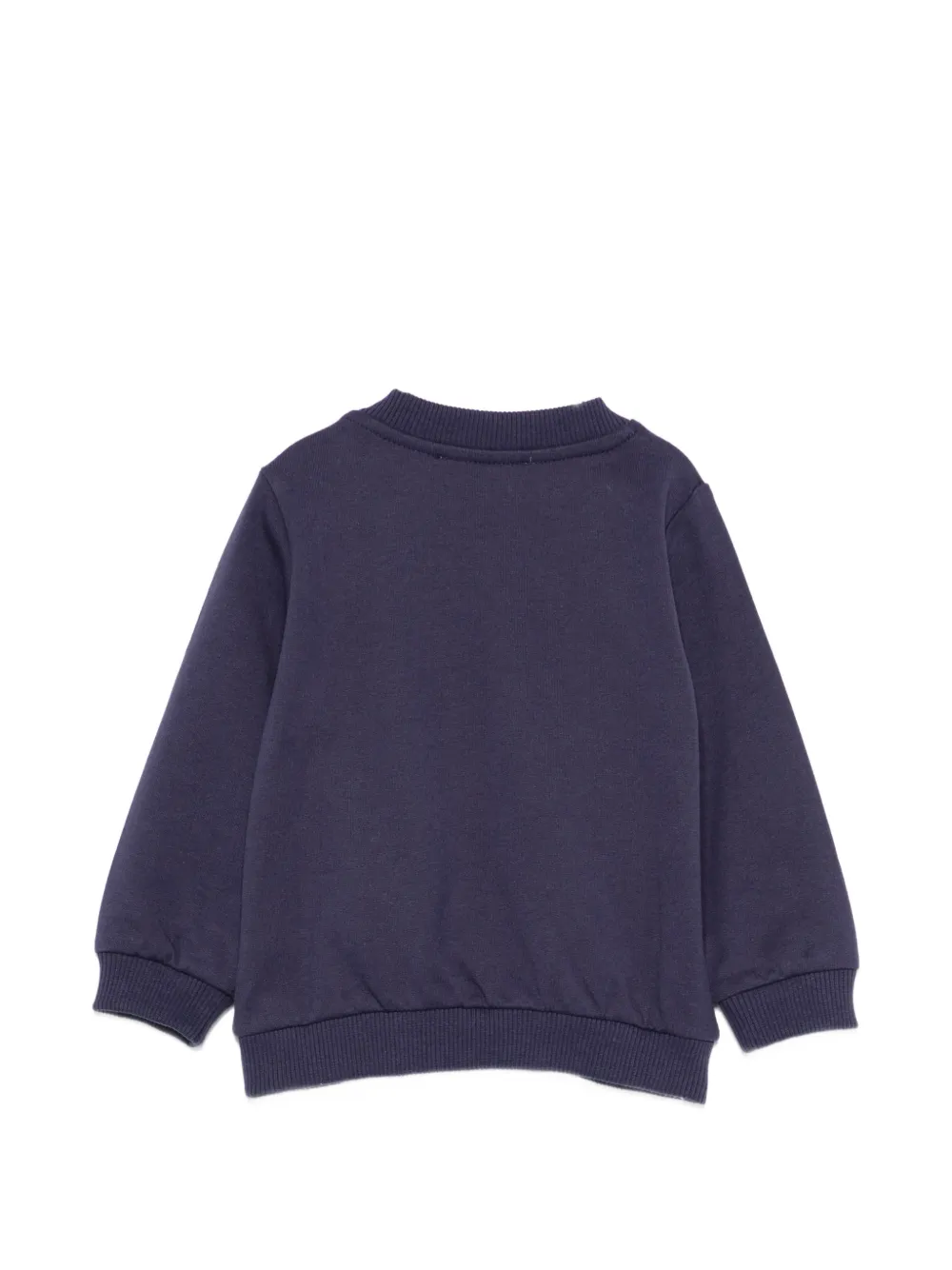 Moschino Kids Sweater met teddybeerprint Blauw