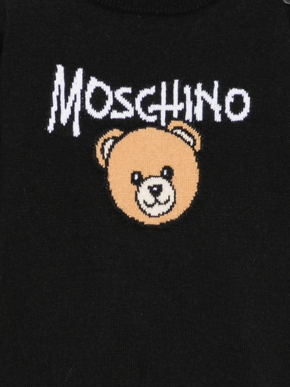 Moschino Kids Trui met lange mouwen Zwart