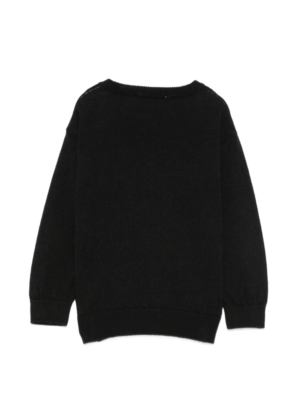 Moschino Kids Trui met lange mouwen Zwart