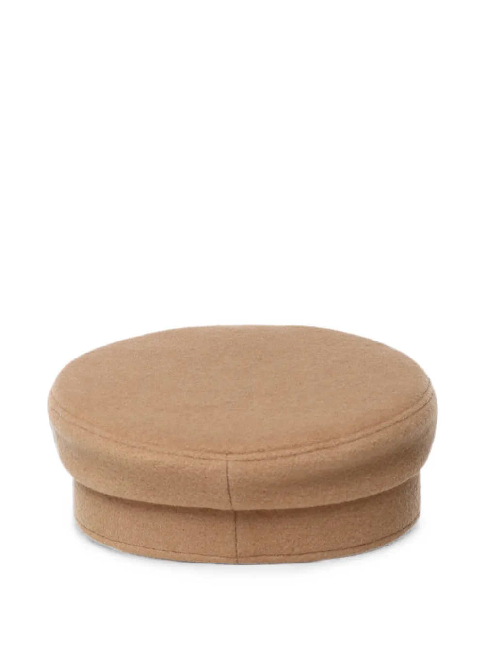 Ruslan Baginskiy Bakerboy hoed met geborduurd logo en gelakte klep Beige