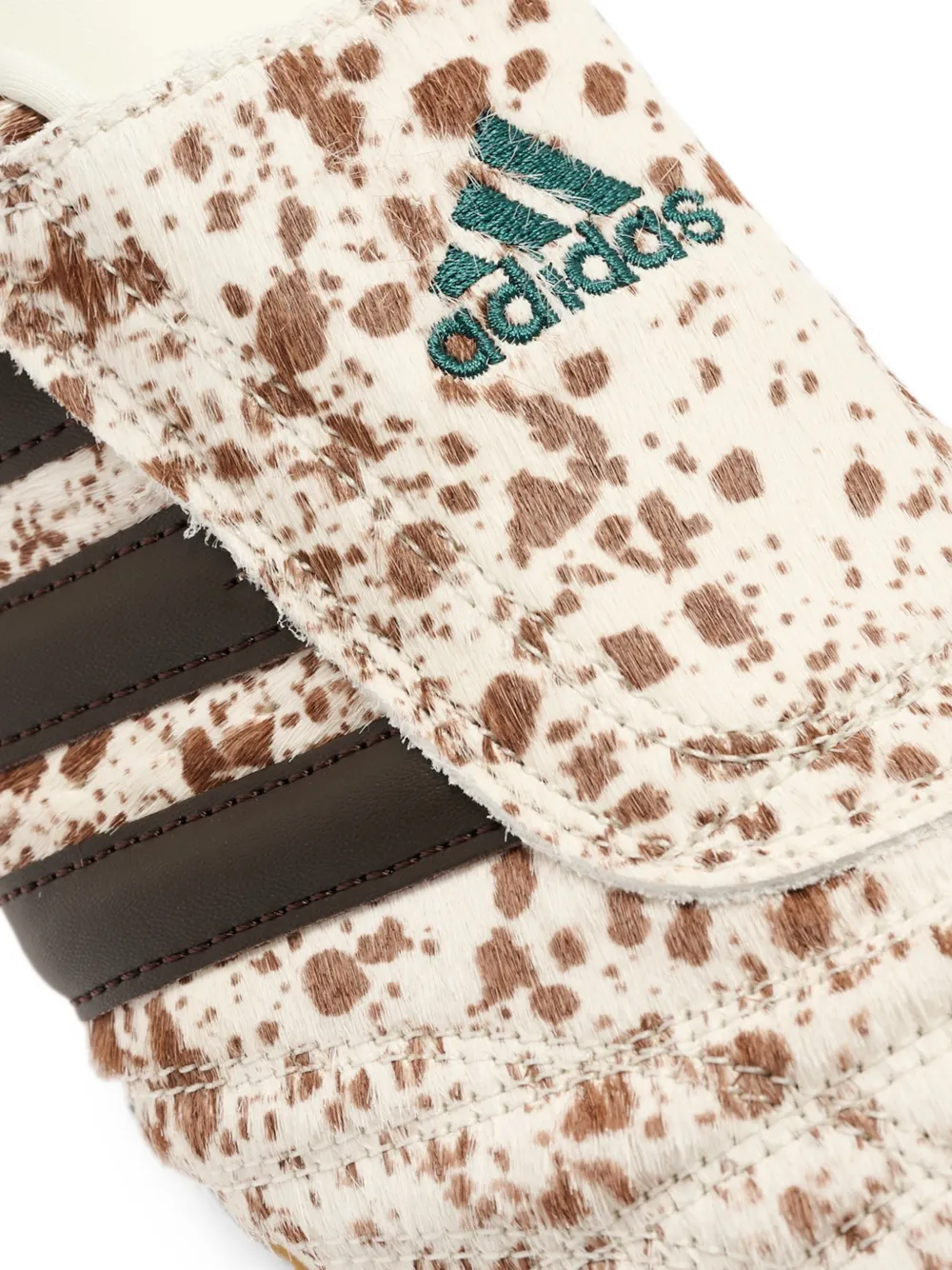 adidas pony-print Taekwondo shoes Beige