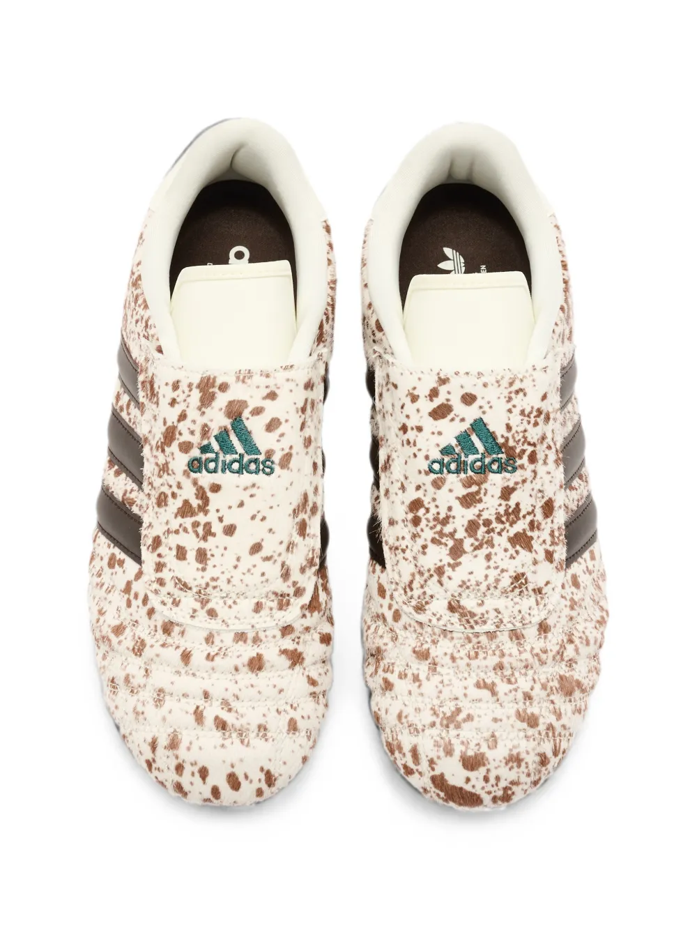 adidas pony-print Taekwondo shoes Beige
