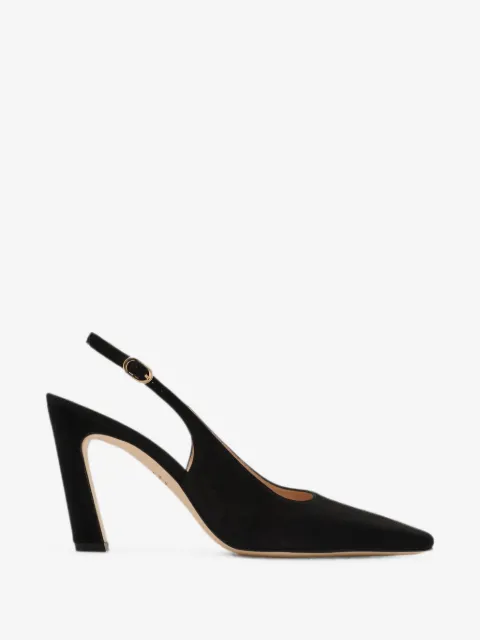 Stuart Weitzman slingback pointed-toe sandals