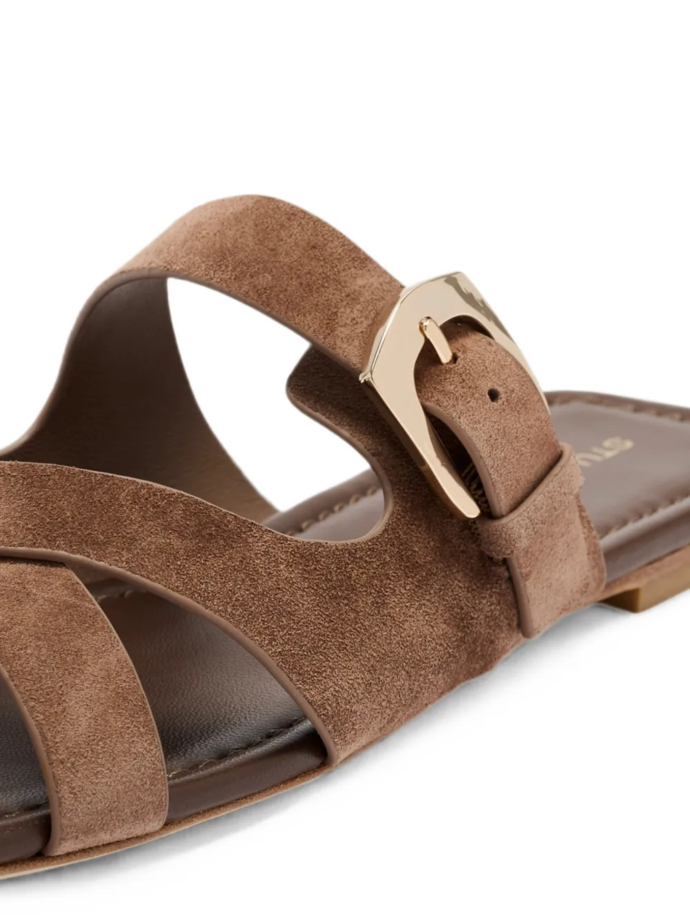 Stuart Weitzman buckle-fastening crossover sandals Bruin
