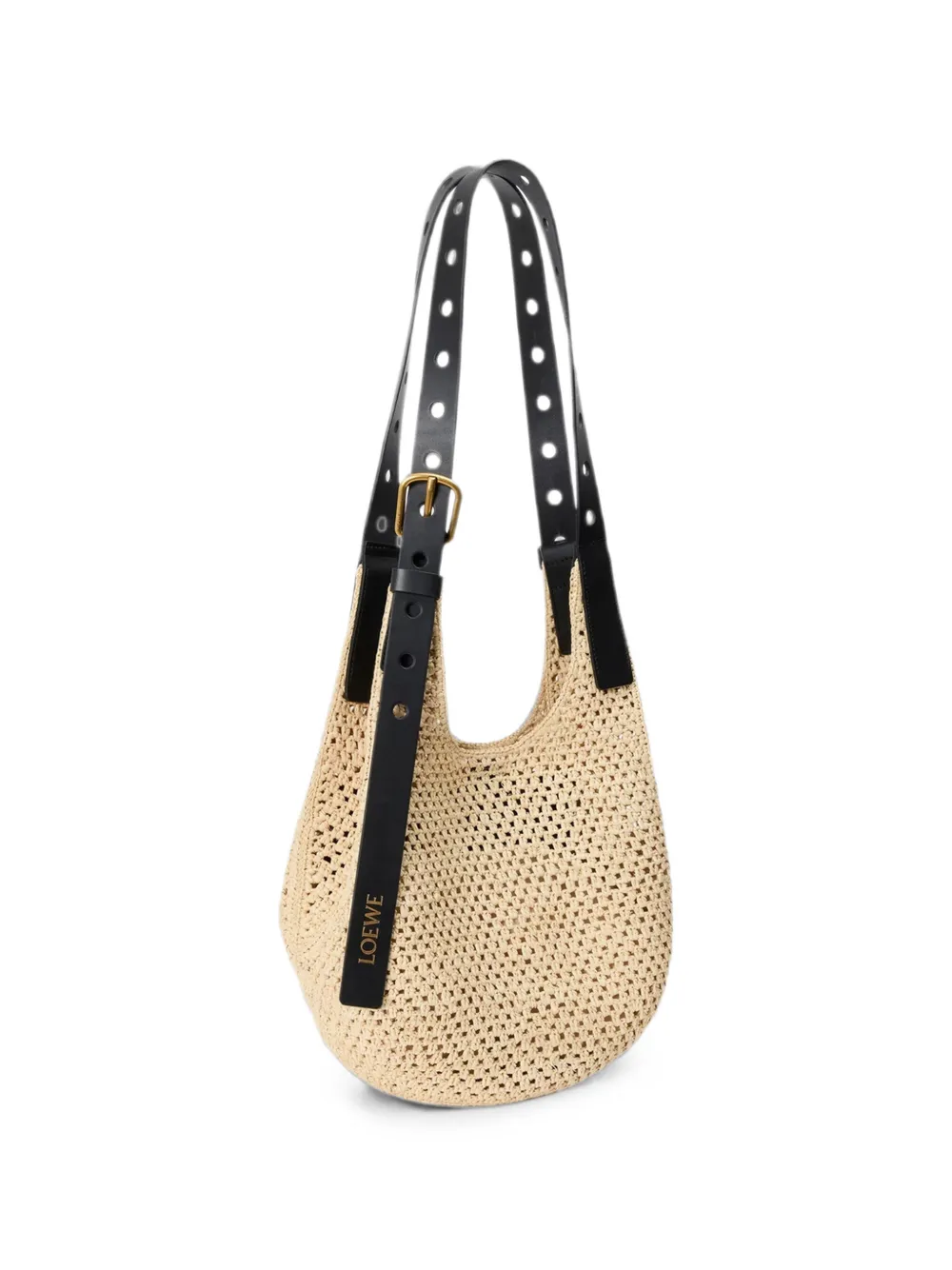 LOEWE x Paula's Ibiza Borsa a spalla Punch Hole - Toni neutri