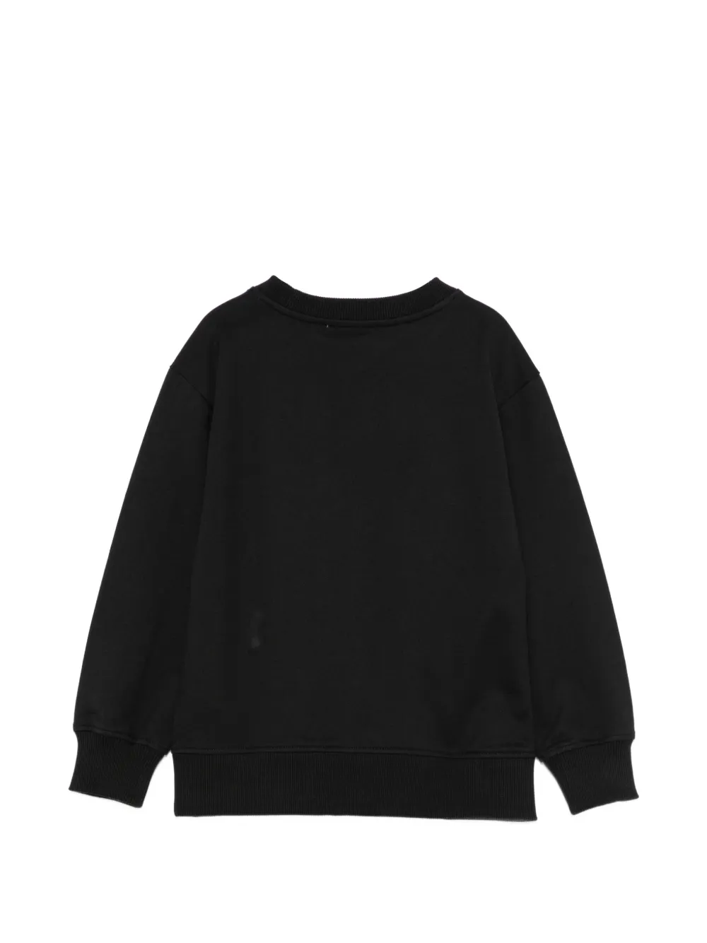 Moschino Kids Sweater met logoprint Zwart