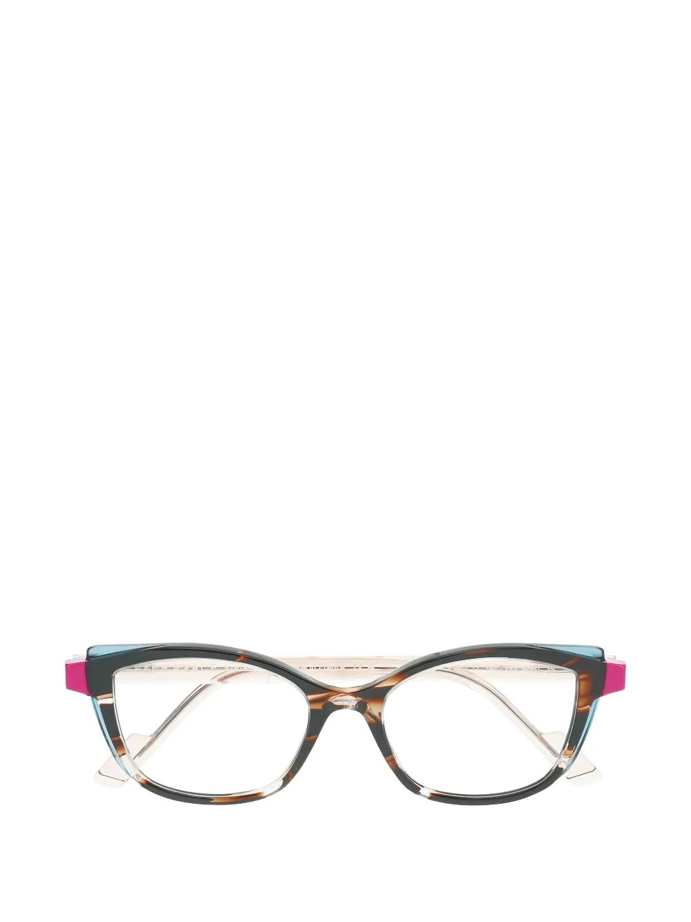 Face À Face Tinge 3 cat-eye frames - Marrone