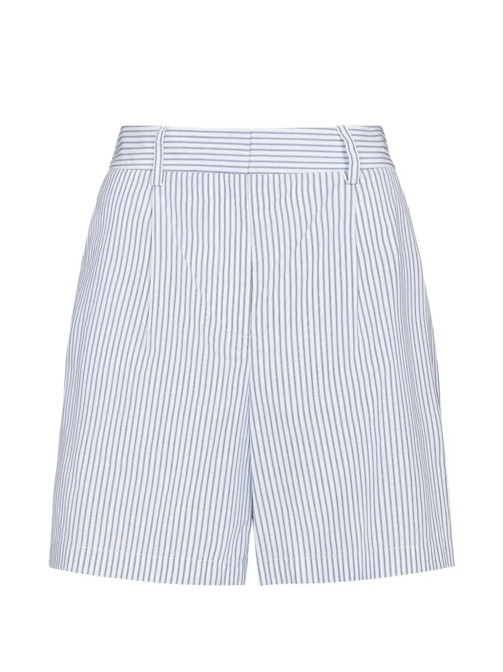 TWP Shorts Henry a righe - Bianco