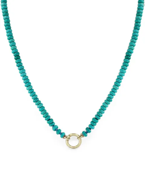 Zoë Chicco collar con cuentas y turquesas