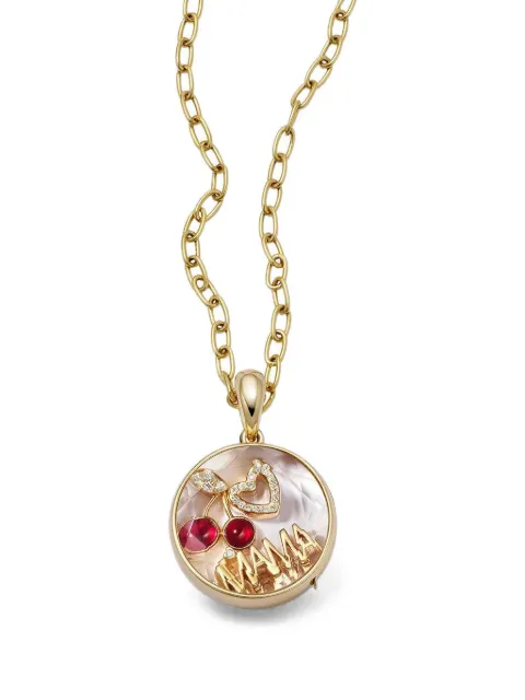 Loquet Mama diamond charm