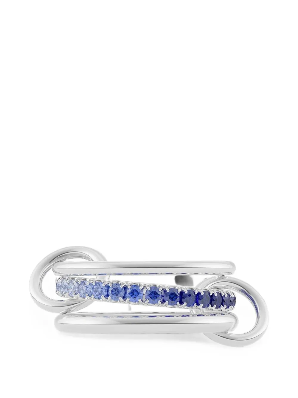 Spinelli Kilcollin Petunia Ring mit Saphir - Silber