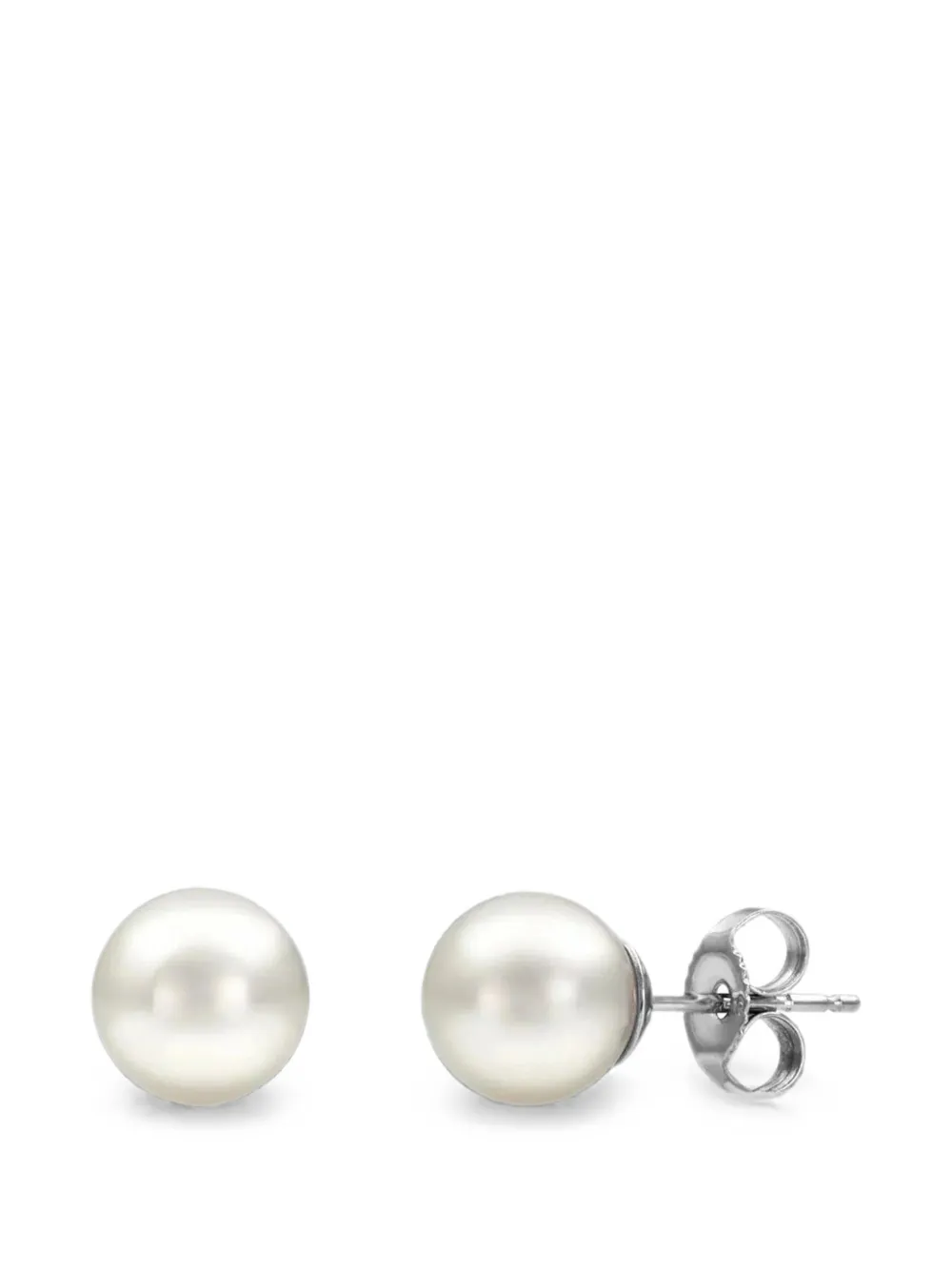 Baggins Akoya pearl stud earrings - Silber
