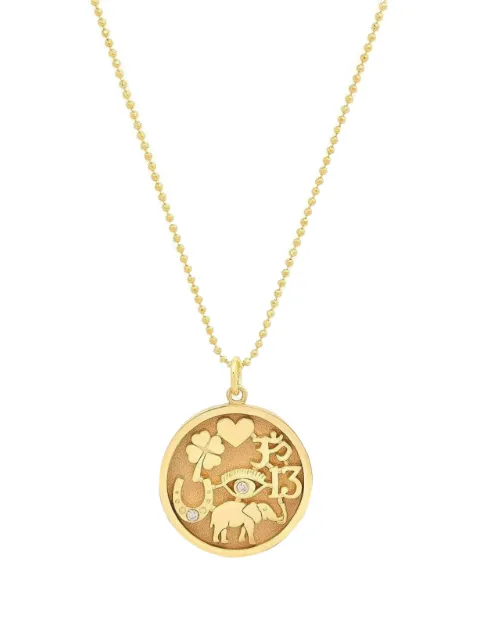 Jennifer Meyer Good Luck diamond necklace