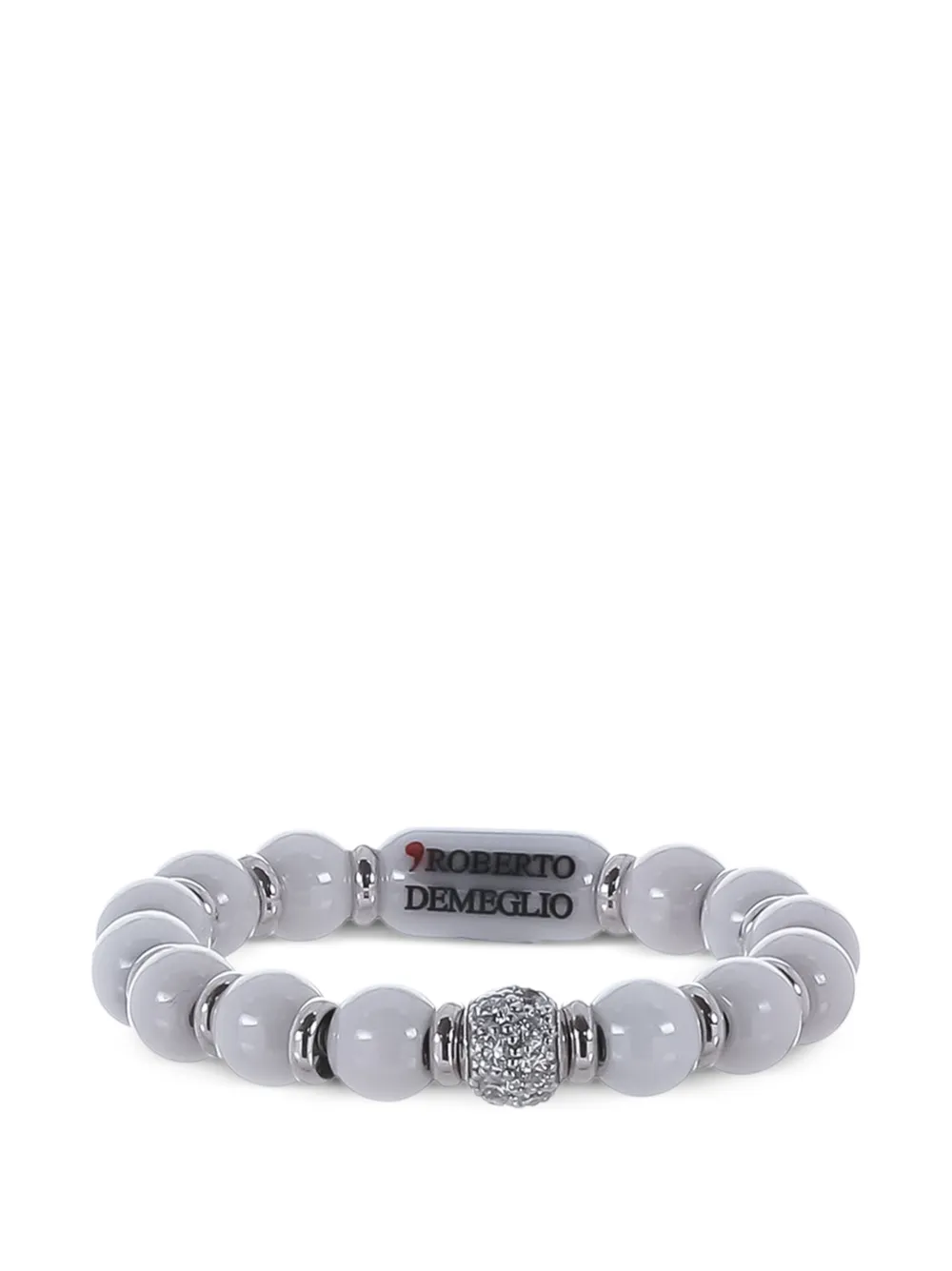 Roberto Demeglio logo-detail diamond ring