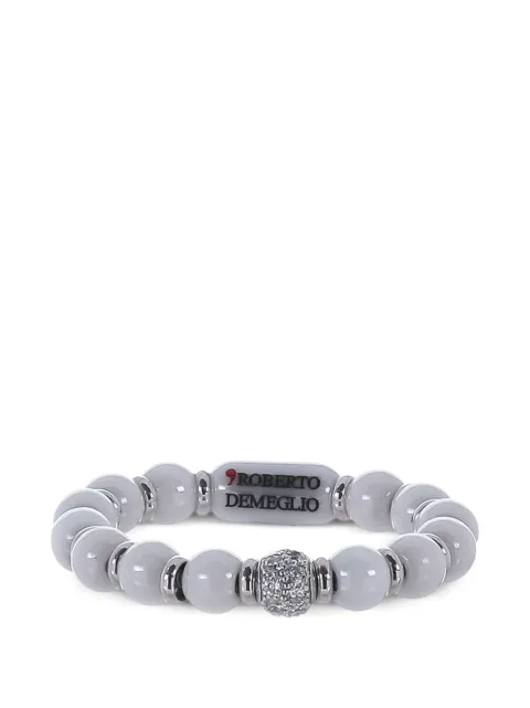 Roberto Demeglio logo-detail diamond ring