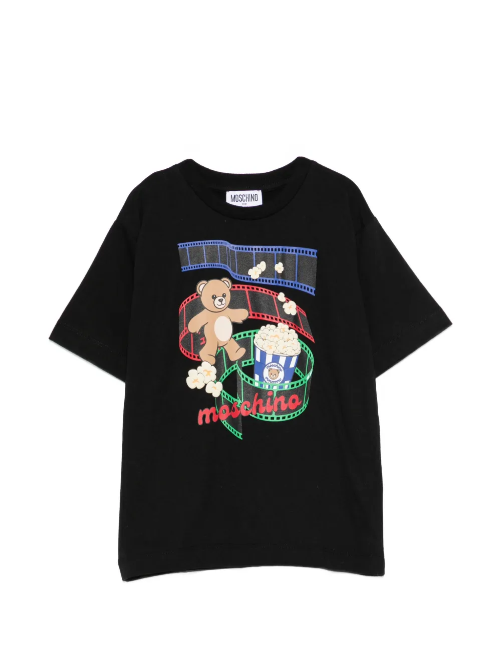 Moschino Kids Teddy Bear print T-shirt - Nero