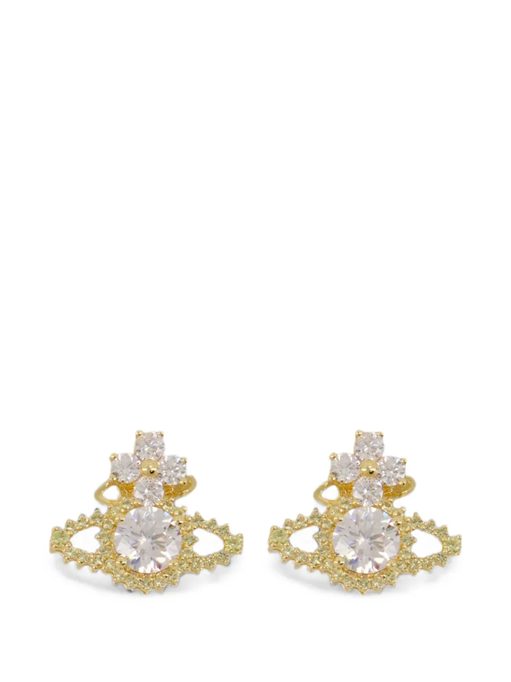 Vivienne Westwood Valentina Orb-motif earrings - Gold