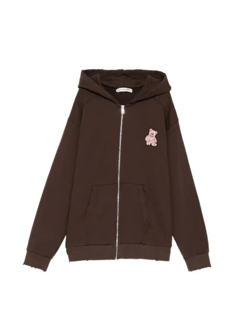 Joshua Sanders Bear zip-up hoodie