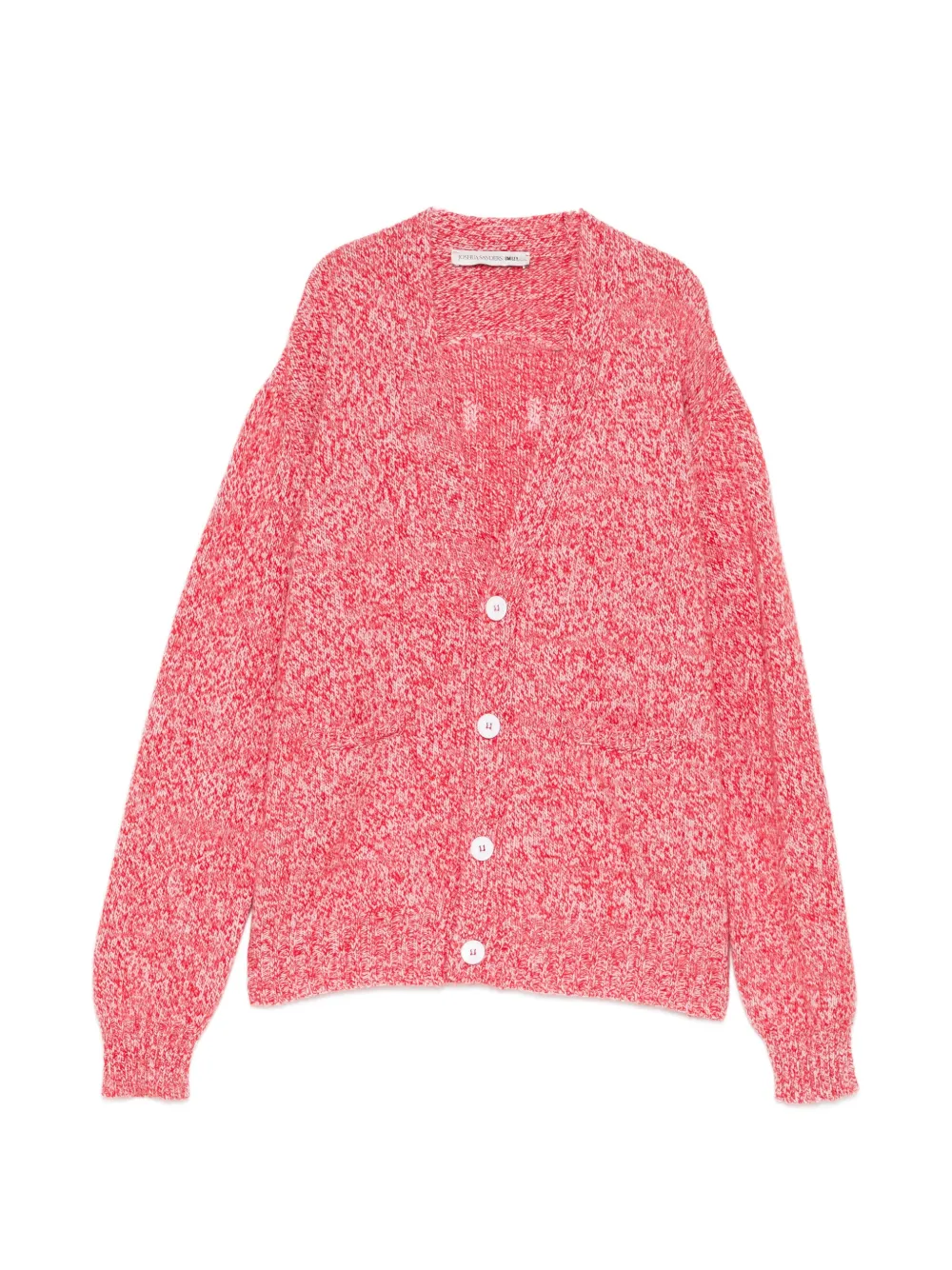 Joshua Sanders Cardigan Mouline Smile - Rosso
