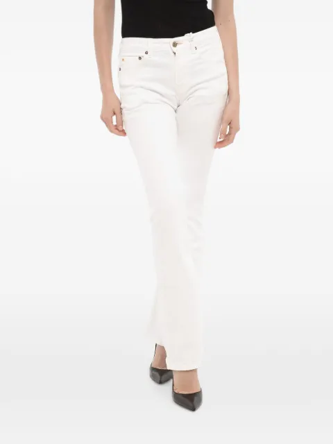 Washington Dee Cee flared button-fastening jeans