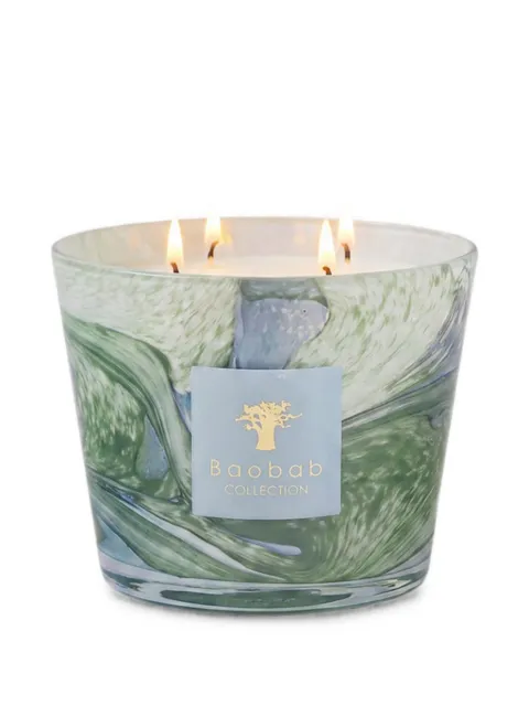 Baobab Collection Marius marbled-glass four-wick scented candle (10cm)