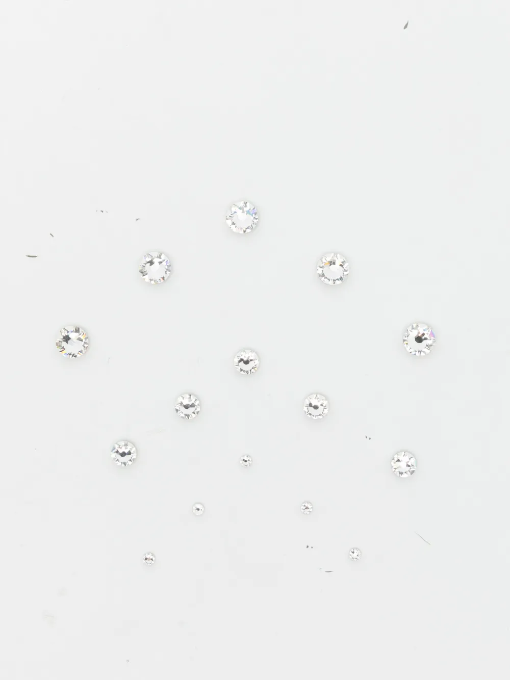 Jennifer Behr crystal-embellished hair gems - Weiß