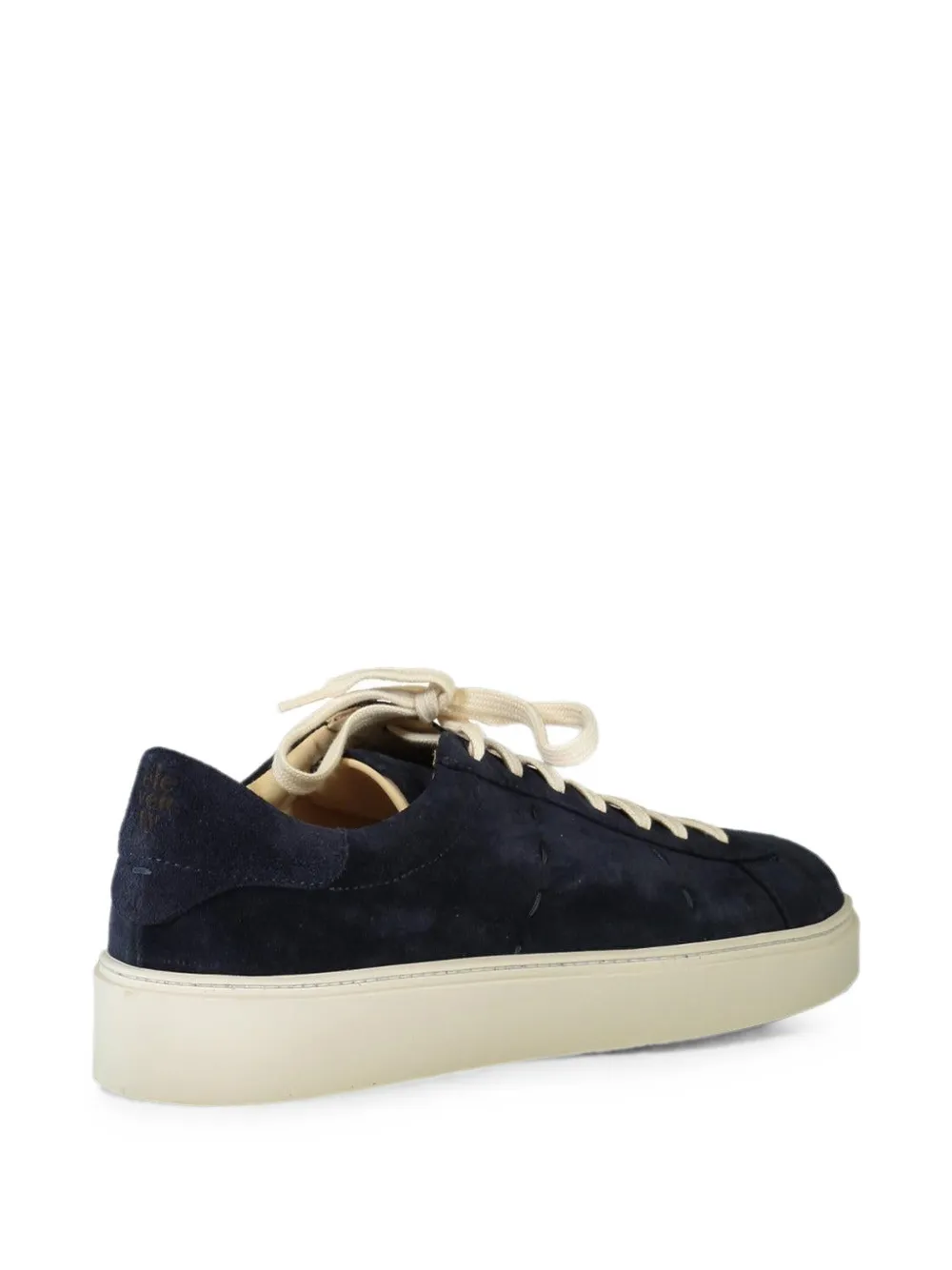 Eleventy suede lace-up sneakers Blauw