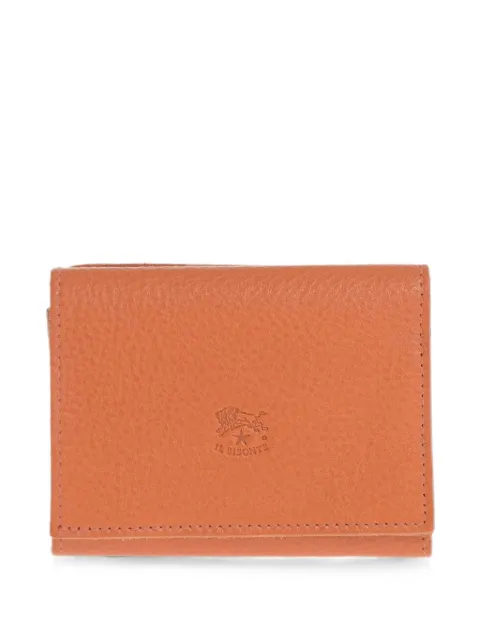 Il Bisonte logo-debossed leather wallet