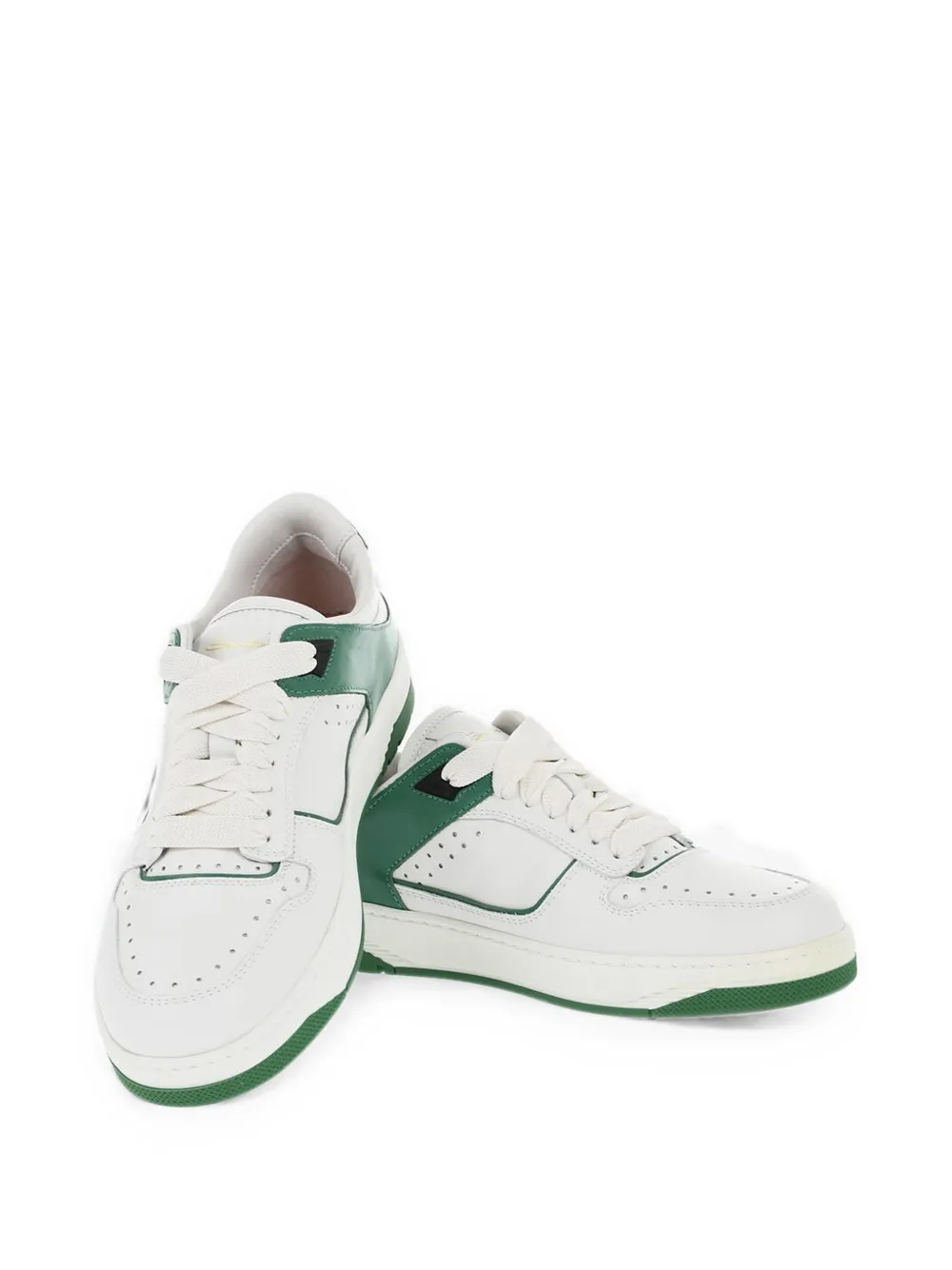 Santoni Air lace-up sneakers Wit