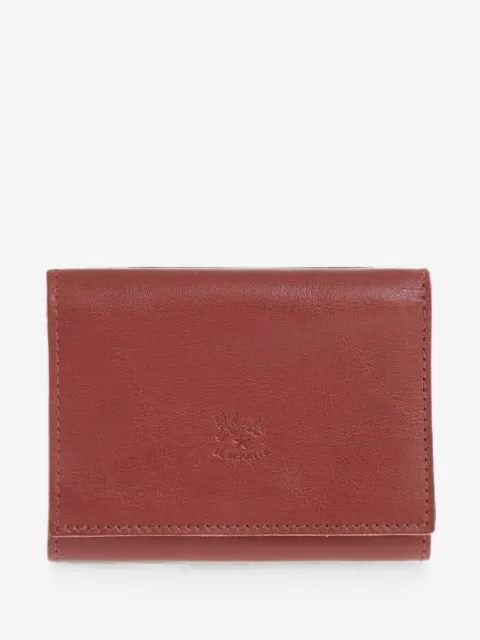 Il Bisonte logo-embossed leather wallet