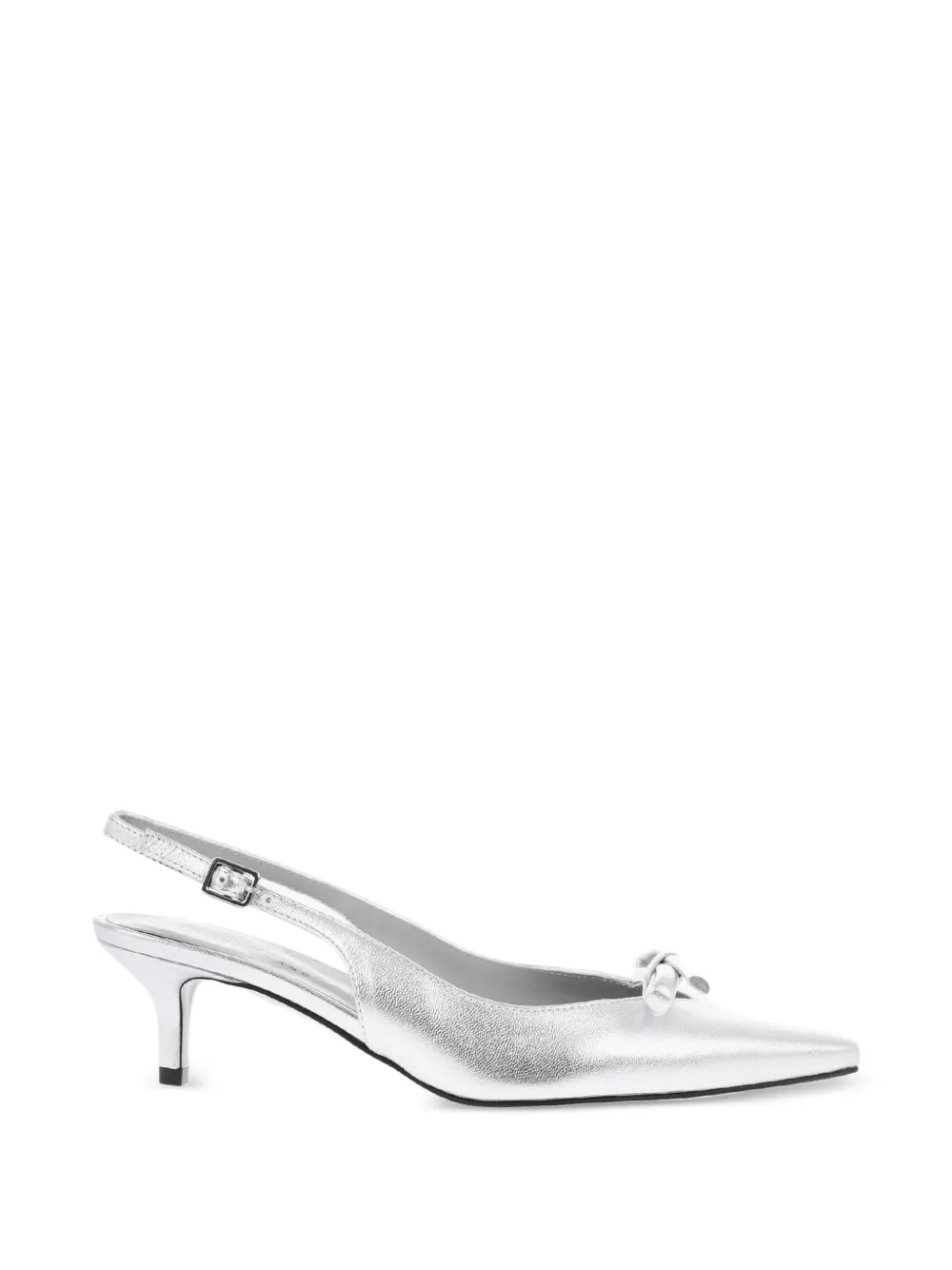 Roberto Festa bow-detail slingback pumps Grijs