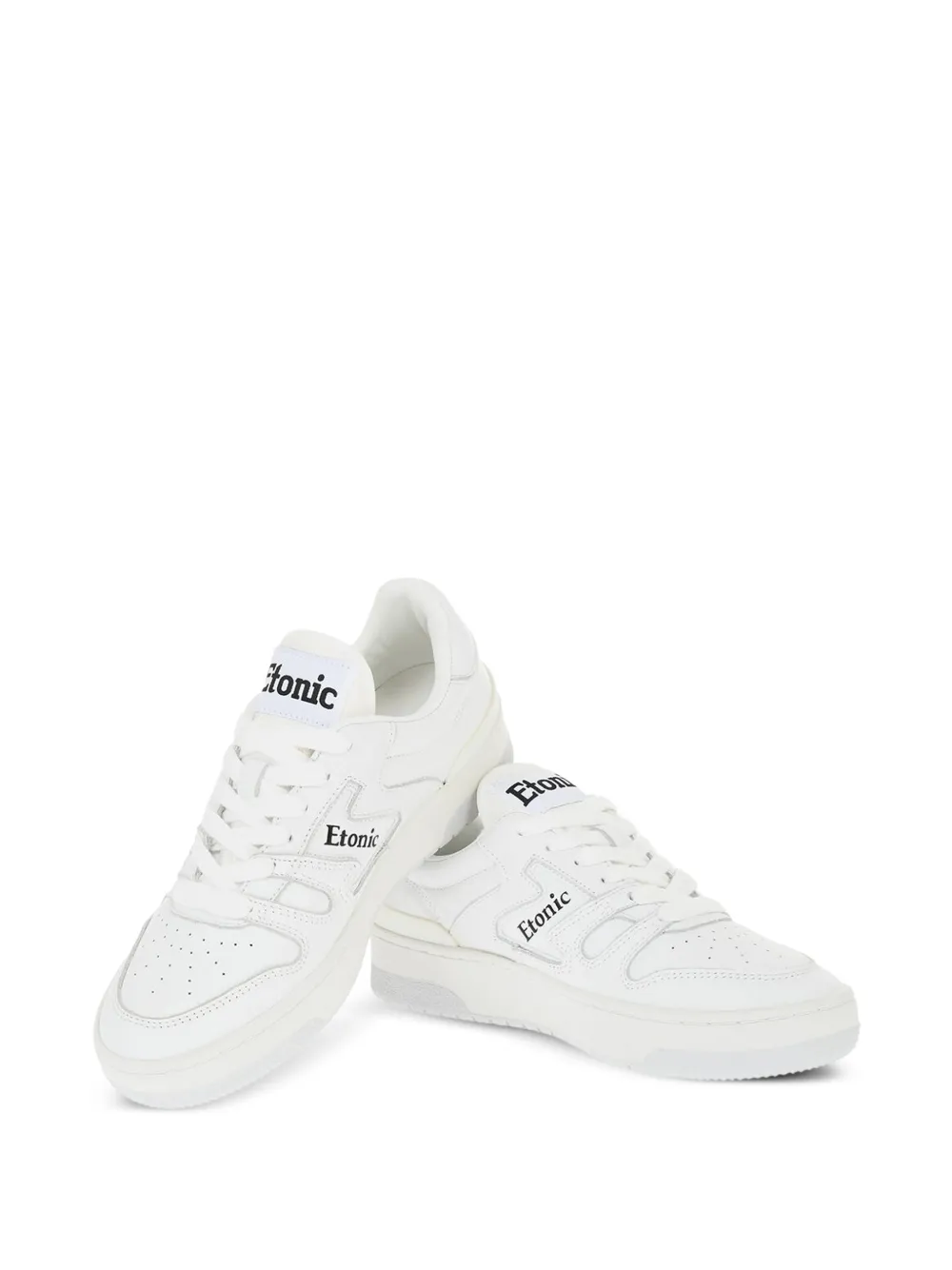 Etonic B481 logo-print leather sneakers Wit